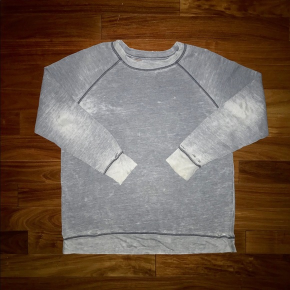 Pins And Needles Distressed Crewneck - Picture 1 of 5